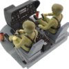 Cockpit mit Piloten für Bölkow Bo105 600er Scale.