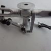 Clone Alu Flybarless Rotorkopf silberT Rex 250 von Tarot