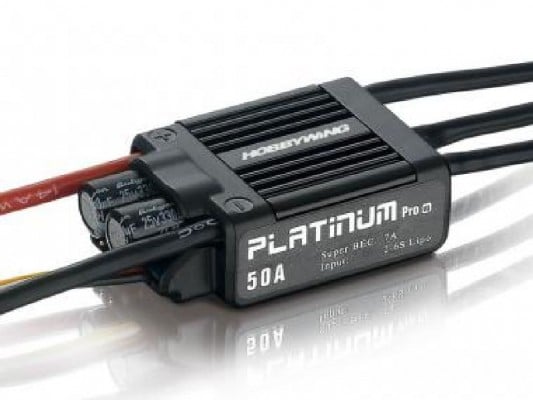Platinum Pro 50A 2-6s BEC 7A für 450 Heli 3D und .50 Flieger
